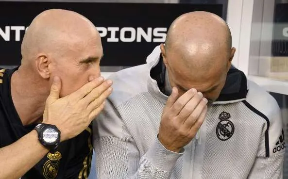 HLV Zidane đầy thất vọng với màn trình diễn của Real