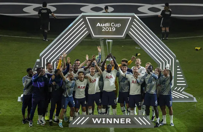 Kết quả Audi Cup 2019 ngày 1/8: Hạ Bayern Munich trên chấm luân lưu, Tottenham giành chức vô địch