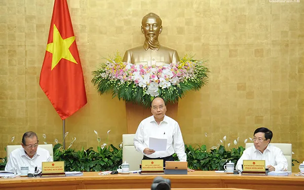 Thủ tướng Nguyễn Xuân Phúc phát biểu 2