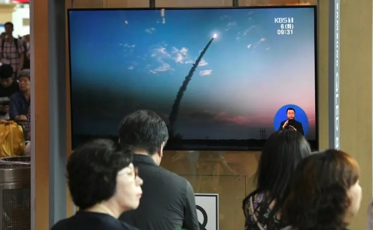 Một lần phóng tên lửa của Triều Tiên