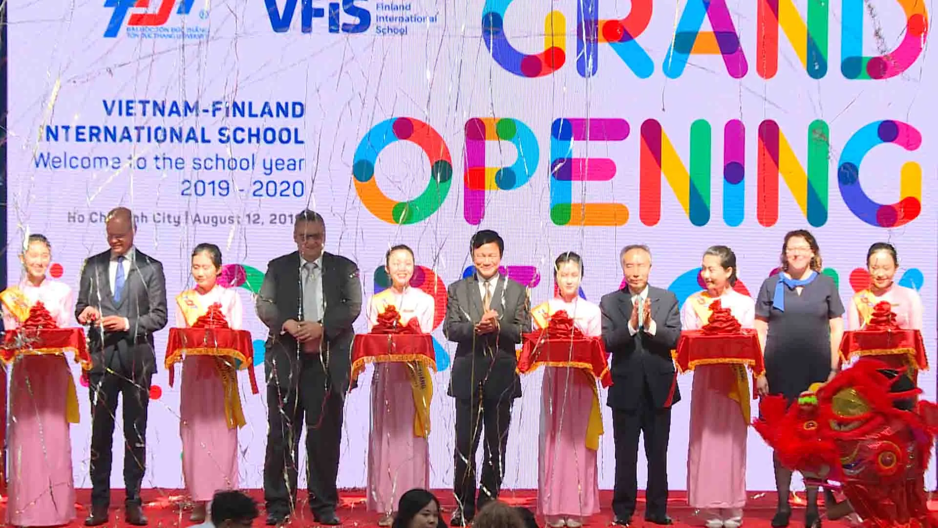 Khánh thành trường Quốc tế Việt Nam-Phần Lan