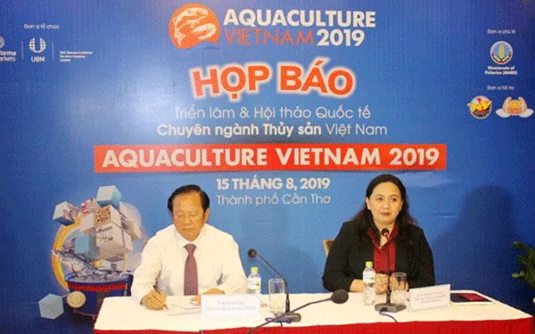 Ban Tổ chức họp báo Vietnam Aquacuture - 2019