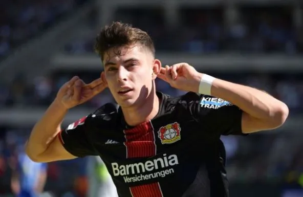 Kai Havertz đang là "hàng hot" trên thị trường chuyển nhượng