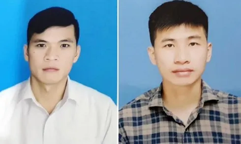Hai bị can Nguyễn Văn Anh và Trần Quyết Tiến. (Ảnh: Công an Nhân dân cung cấp)