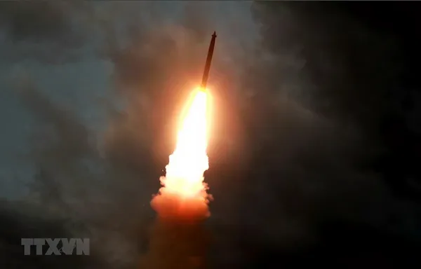 Triều Tiên thử tên lửa