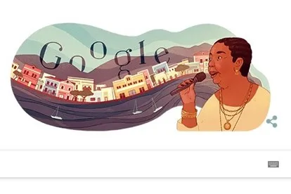 Cesária Évora, Google Doodle 