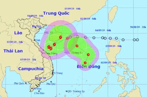 áp thấp nhiệt đới,  Biển Đông