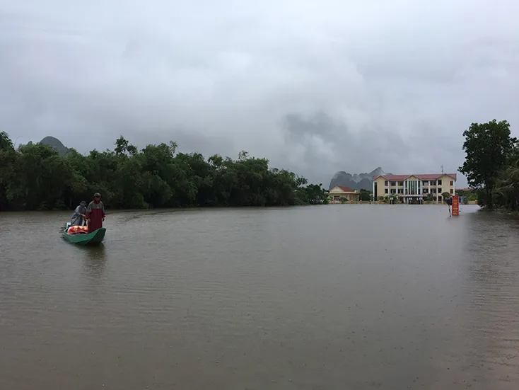 mưa lũ Quảng Bình, lũ lụt