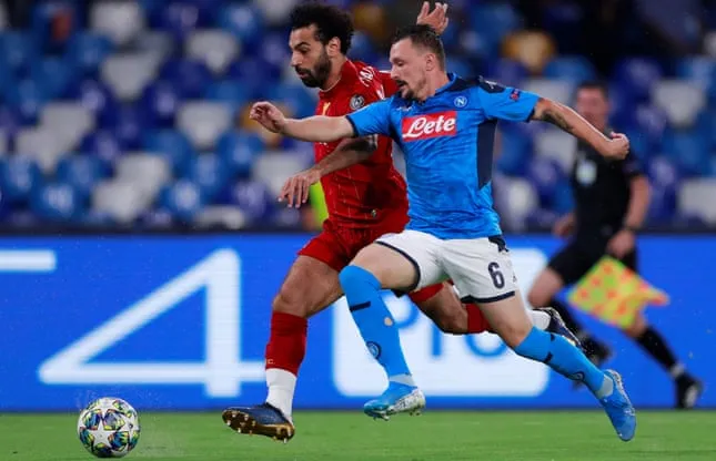 Kết quả Cup C1 đêm qua 18/9: ĐKVĐ Liverpool gục ngã trên sân Napoli