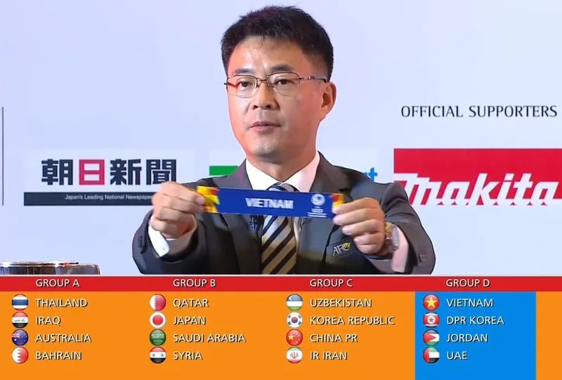 Kết quả bốc thăm U23 châu Á 2020: U23 Việt Nam cùng bảng với Triều Tiên, Jordan và UAE
