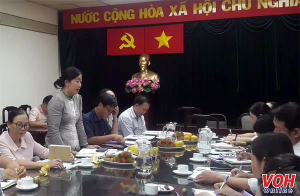 Đoàn giám sát của Hội Nông dân Thành phố làm việc với UBND quận Bình Tân
