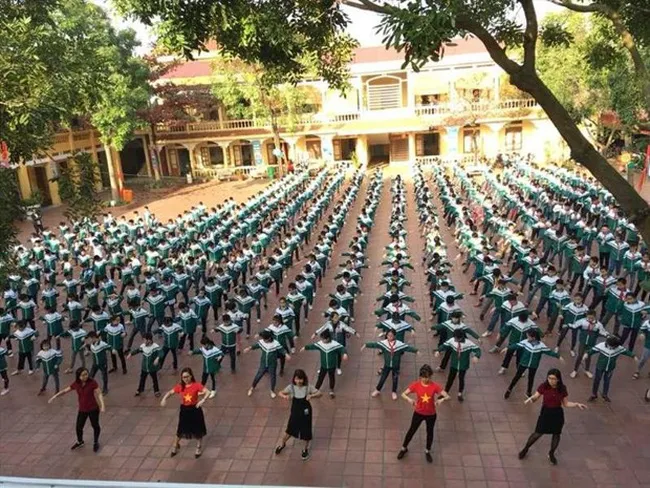 Học sinh trường Tiểu học Cẩm Thượng