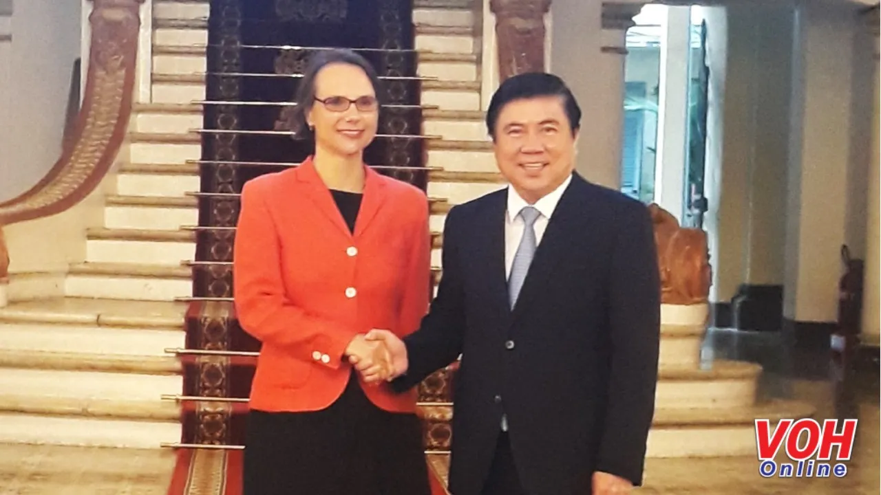 Tổng lãnh sự Đức, Nguyễn Thành Phong, Chủ tịch UBND TPHCM