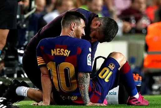 Messi dính chấn thương