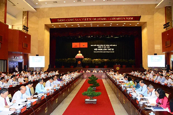 Khai mạc Hội nghị lần thứ 32 Ban Chấp hành Đảng bộ TPHCM khóa X nhiệm kỳ 2015-2020