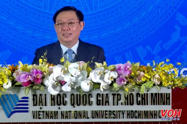 Phó Thủ Tướng Vương Đình Huệ phát biểu tại Lễ Khai khóa 2019