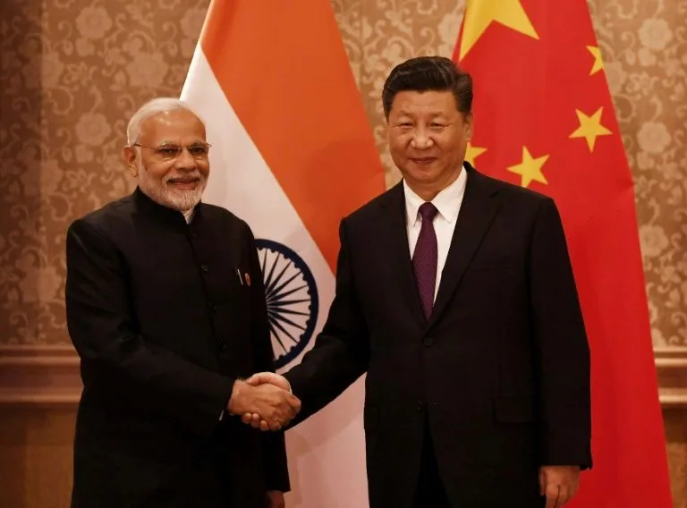 Thủ tướng Ấn Độ và Chủ tịch Trung Quốc 