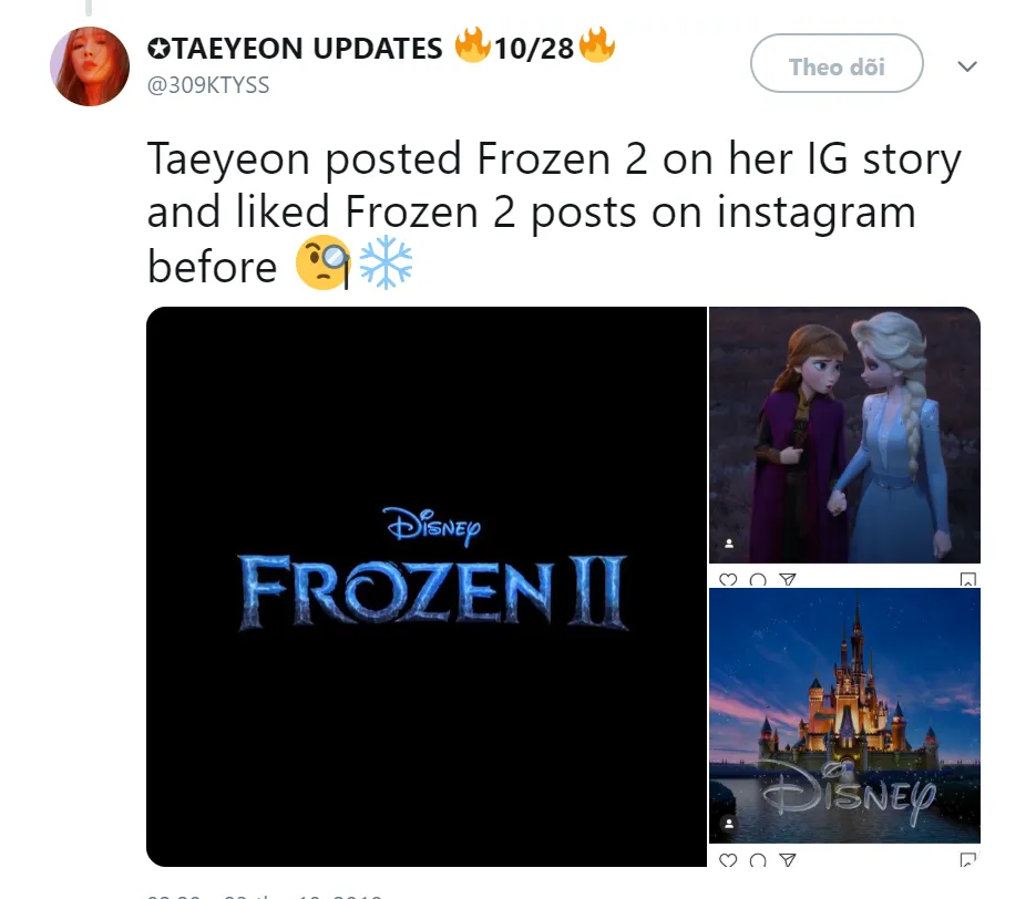 VOH-Taeyeon-like-bai-viet-ve-bo-phim-Frozen-2-3