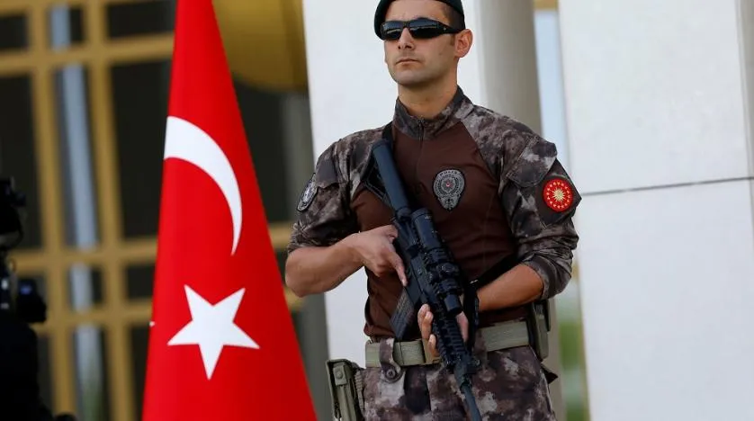 Cảnh sát thuộc lực lượng đặc biệt của Thổ Nhĩ Kỳ.