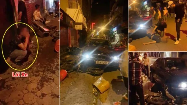Tin tức tai nạn giao thông hôm nay 30/10/2019: Xế hộp BMW mất lái tông hàng loạt người trên phố