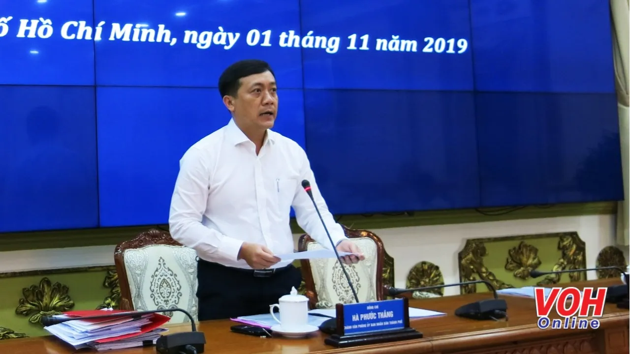 Ông Hà Phước Thắng, Chánh Văn phòng UBND TPHCM