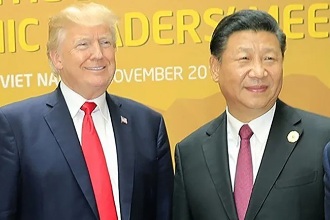 Tổng thống Trump và Chủ tịch Trung Quốc Tập Cận Bình tại APEC 2017