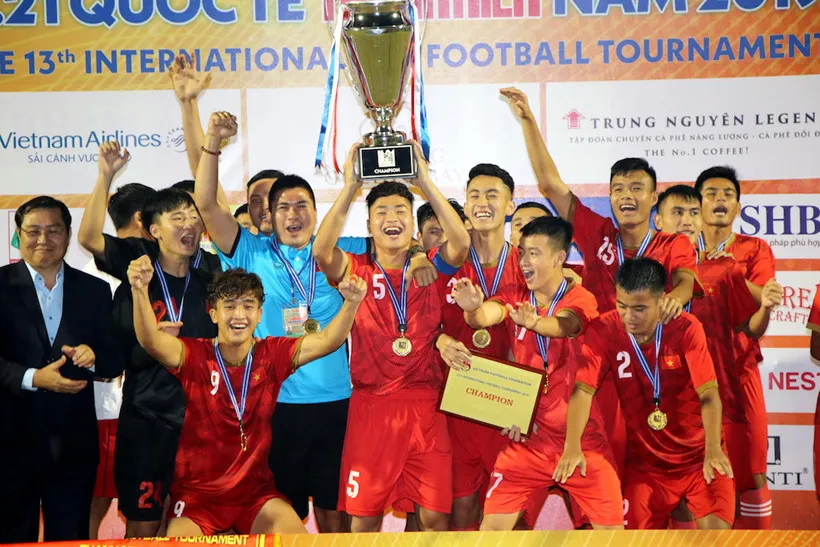 Đá bại U21 SV Nhật Bản, U21 Việt Nam vô địch U21 Quốc tế 2019
