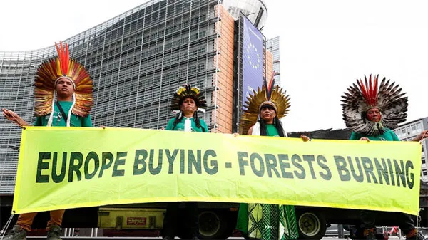 Người đứng đầu thổ dân Brazil xin giúp đỡ từ châu Âu để bảo vệ rừng Amazon