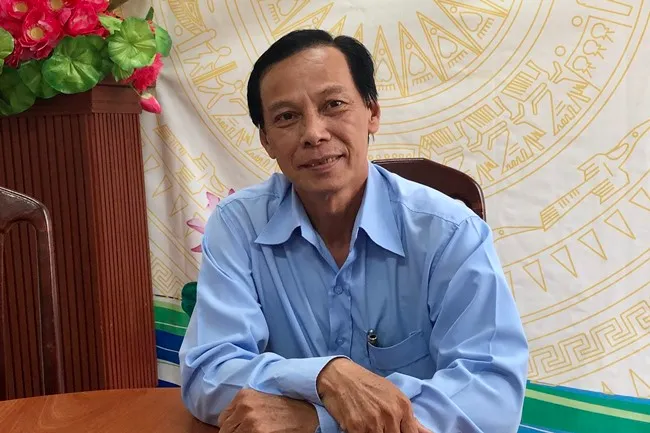 Ông Huỳnh Văn Bé – Phó Chủ tịch thường trực Ủy ban Mặt trận Tổ quốc Việt Nam quận Tân Bình