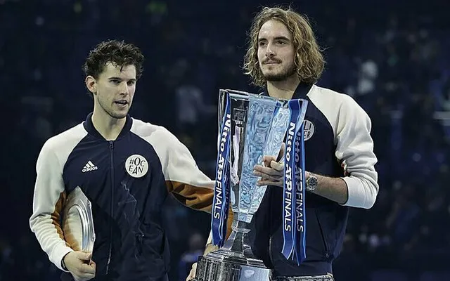 ATP Finals 2019: Ngược dòng thắng Thiem, Tsitsipas vô địch ngay lần đầu dự giải