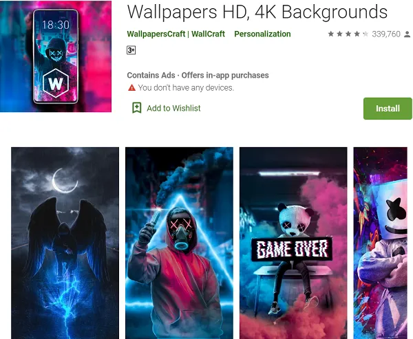 Tải xuống APK Wallcraft Wallpaper -Full HD- cho Android