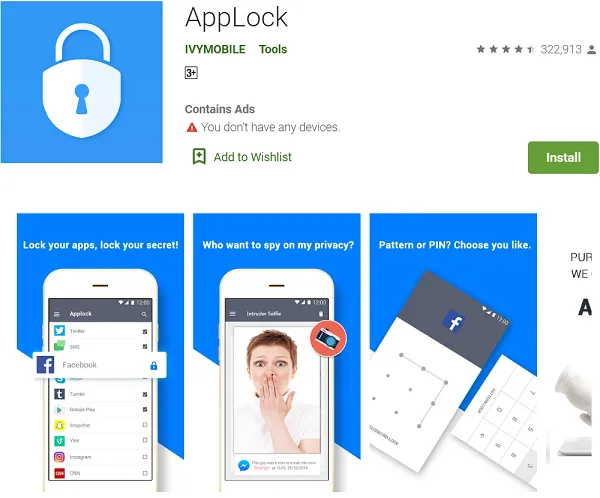 Các App tốt nhất dùng để khóa ứng dụng điện thoại Android 2