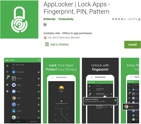 Các App tốt nhất dùng để khóa ứng dụng điện thoại Android 4