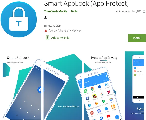 Các App tốt nhất dùng để khóa ứng dụng điện thoại Android 8