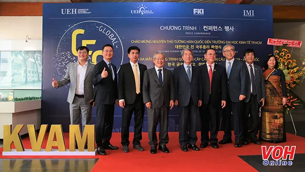 Trường ĐH Kinh tế Thành phố Hồ Chí Minh và Liên đoàn công nghiệp Hàn Quốc tổ chức sự kiện ra mắt chương trình Quản trị cấp cao toàn cầu Việt Nam – Hàn Quốc