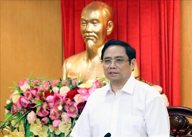 Đồng chí Phạm Minh Chính, Ủy viên Bộ Chính trị, Bí thư Trung ương Đảng, Trưởng Ban Tổ chức Trung ương.