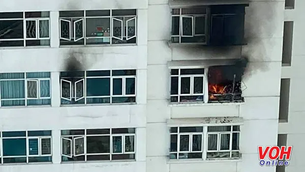 Cháy chung cư
