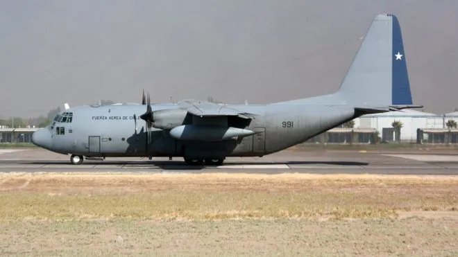Máy bay quân sự Chile chở theo 38 người đột ngột mất tích