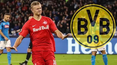 Erling Haaland đến Đức đàm phán với Dortmund