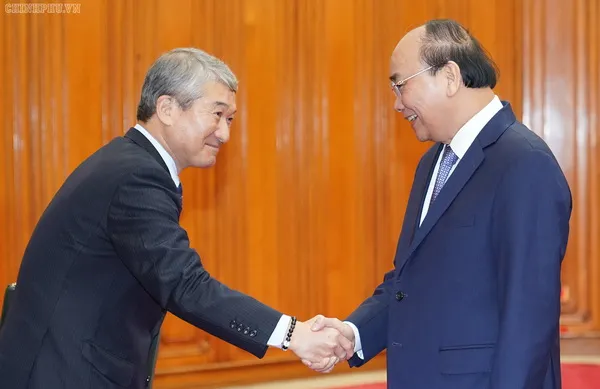 Thủ tướng tiếp Đoàn Uỷ ban Kinh tế Nhật - Việt