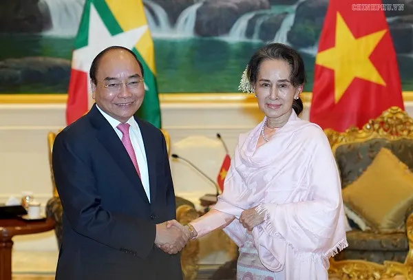 Thủ tướng Nguyễn Xuân Phúc,  Myanmar