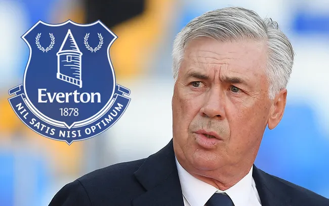 HLV Carlo Ancelotti chính thức tiếp quản Everton