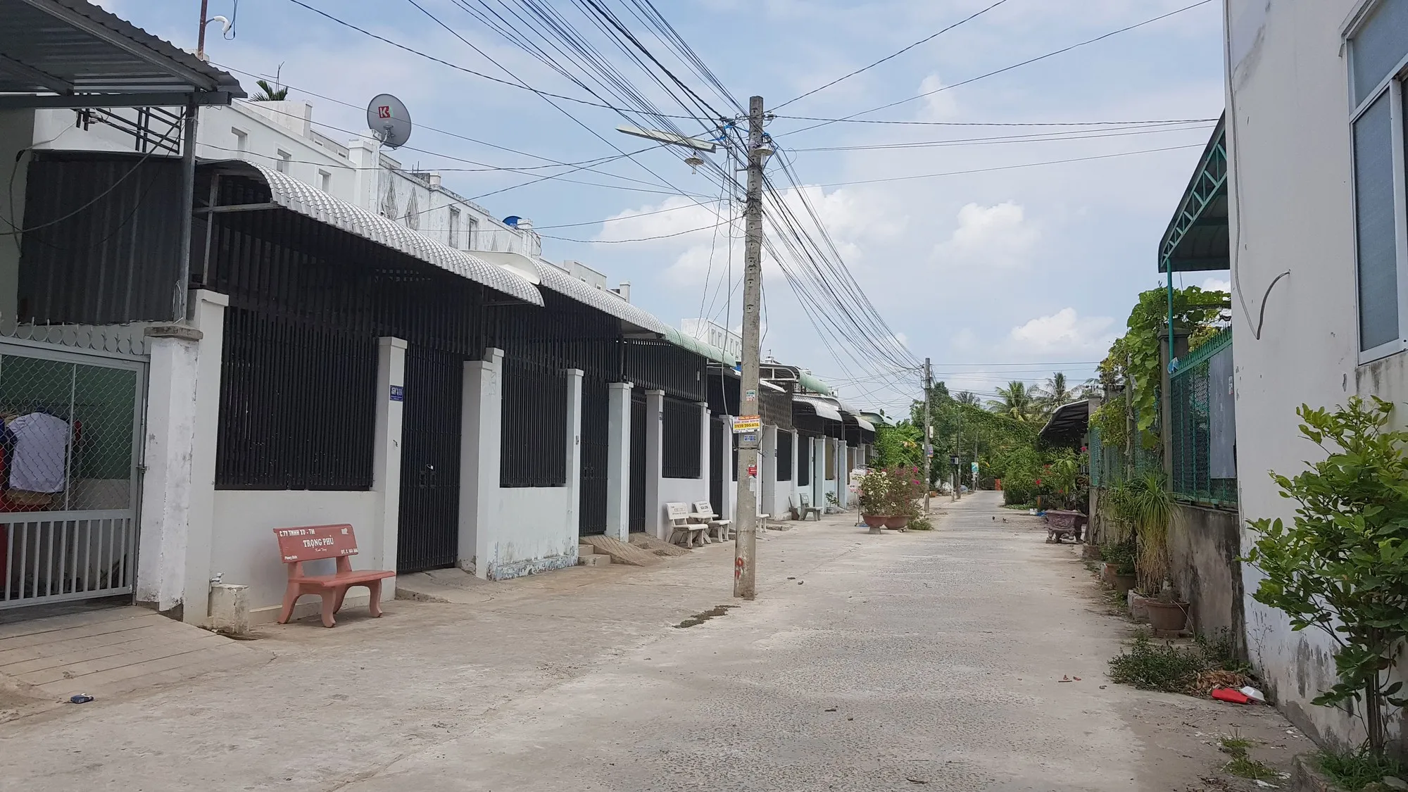 Một khu dân cư tự phát tại quận Bình Thủy, TP. Cần Thơ.