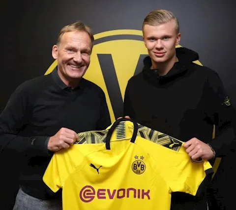 Erling Haaland chính thức tới Dortmund