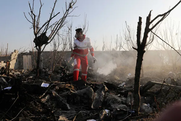 Iran , hộp đen, vụ rơi máy bay Ukraine