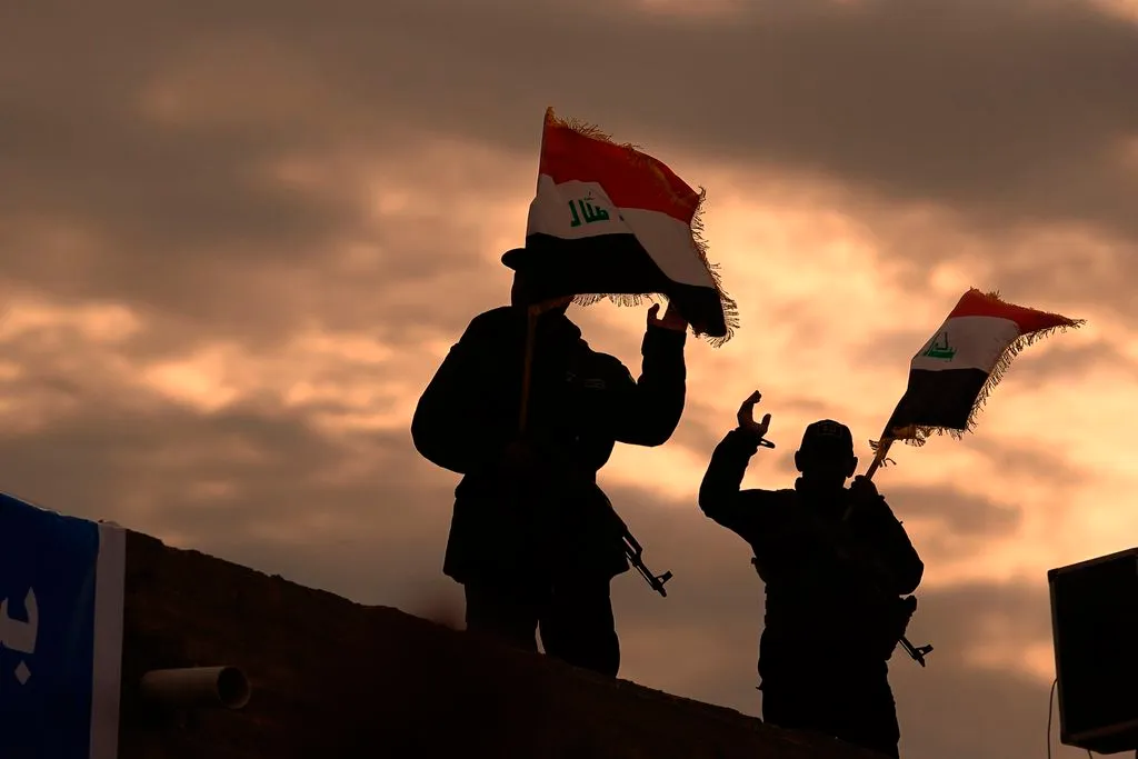 Lực lượng dân quân Iraq do Iran hậu thuẫn đóng tại Syria. 
