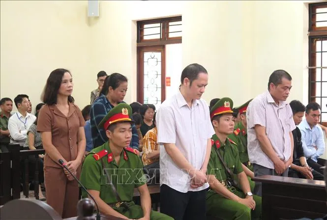 ác bị cáo trong vụ án gian lận điểm thi THPT Quốc gia năm 2018 tại Hà Giang trước giờ tuyên án