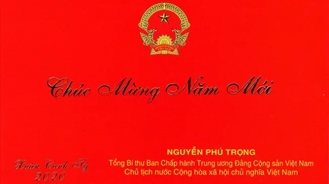 Chúc mừng năm mới 2020: Hòa bình, hạnh phúc, ấm no - Rạng danh Tổ quốc, cơ đồ Việt Nam!