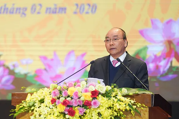 Thủ tướng Chính phủ Nguyễn Xuân Phúc phát biểu tại lễ kỷ niệm 
