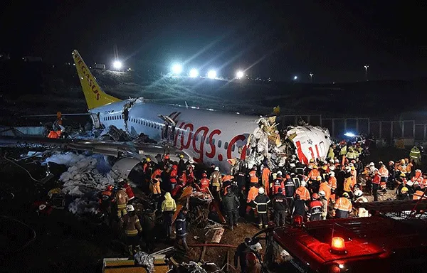 Thổ Nhĩ Kỳ: Máy bay trượt khỏi đường băng, 158 người thương vong